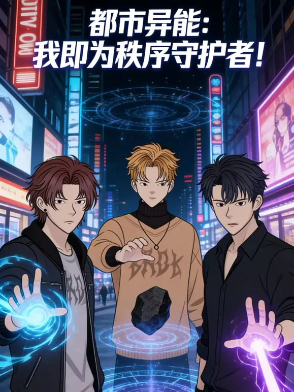 都市异能,我即为秩序守护者！动态漫画